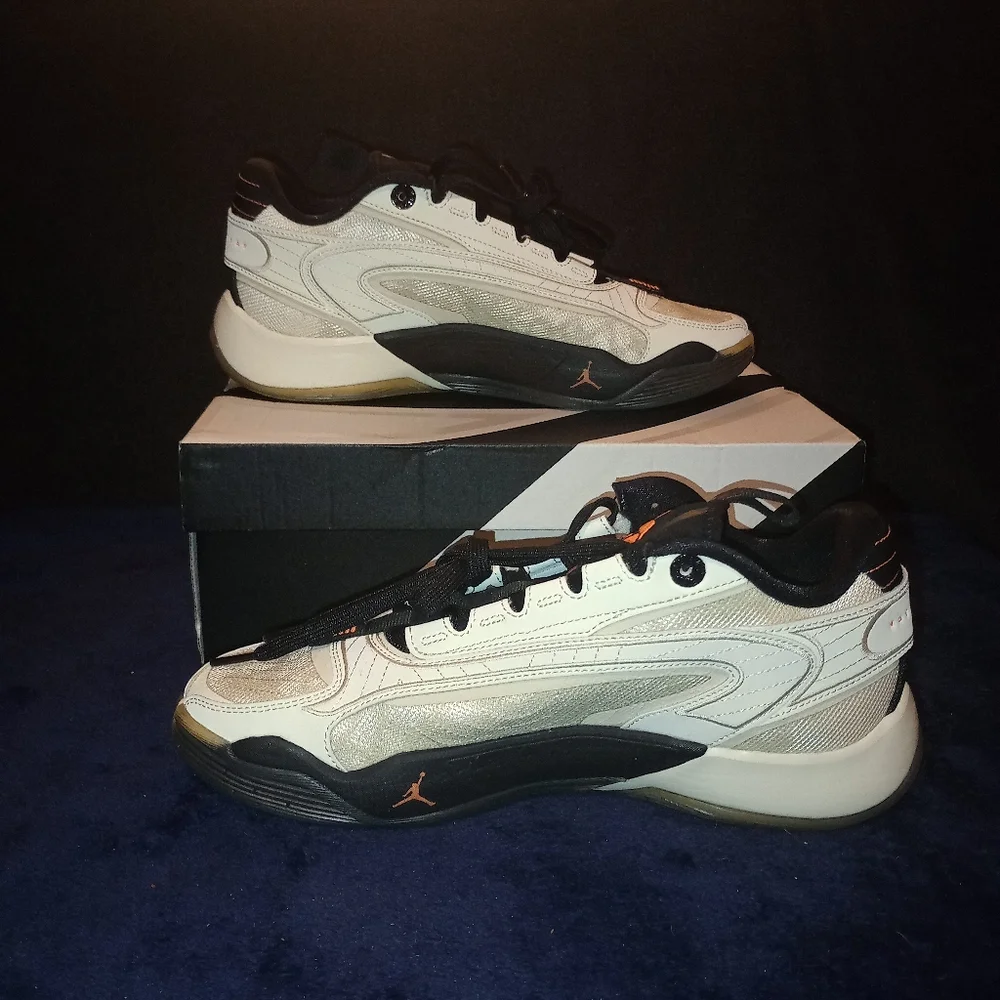 NWB Air Jordan Luka 2 Coconut milk Fossil Black Men size 8 Women's 9.5 - Picture 6 of 13